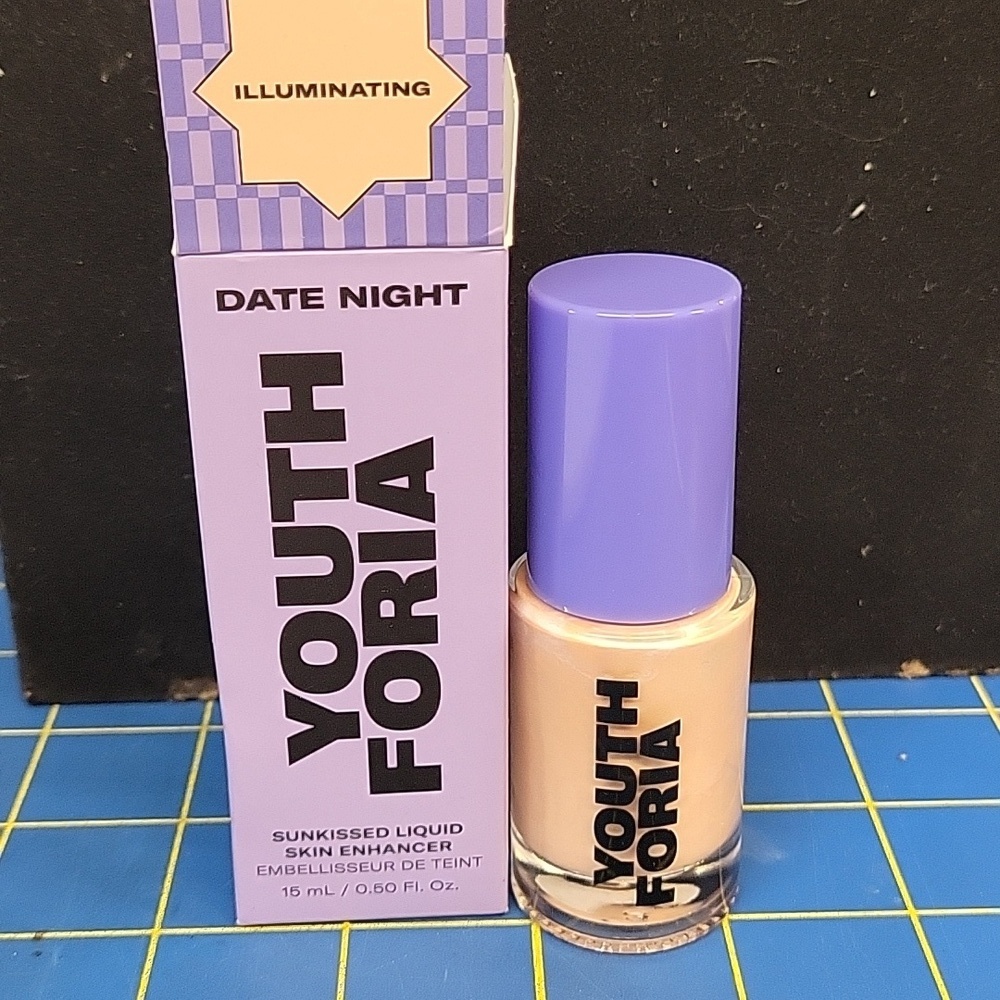 Youth Foria Sunkissed Liquid Skin Illuminating - Date Night 15ml New In Box